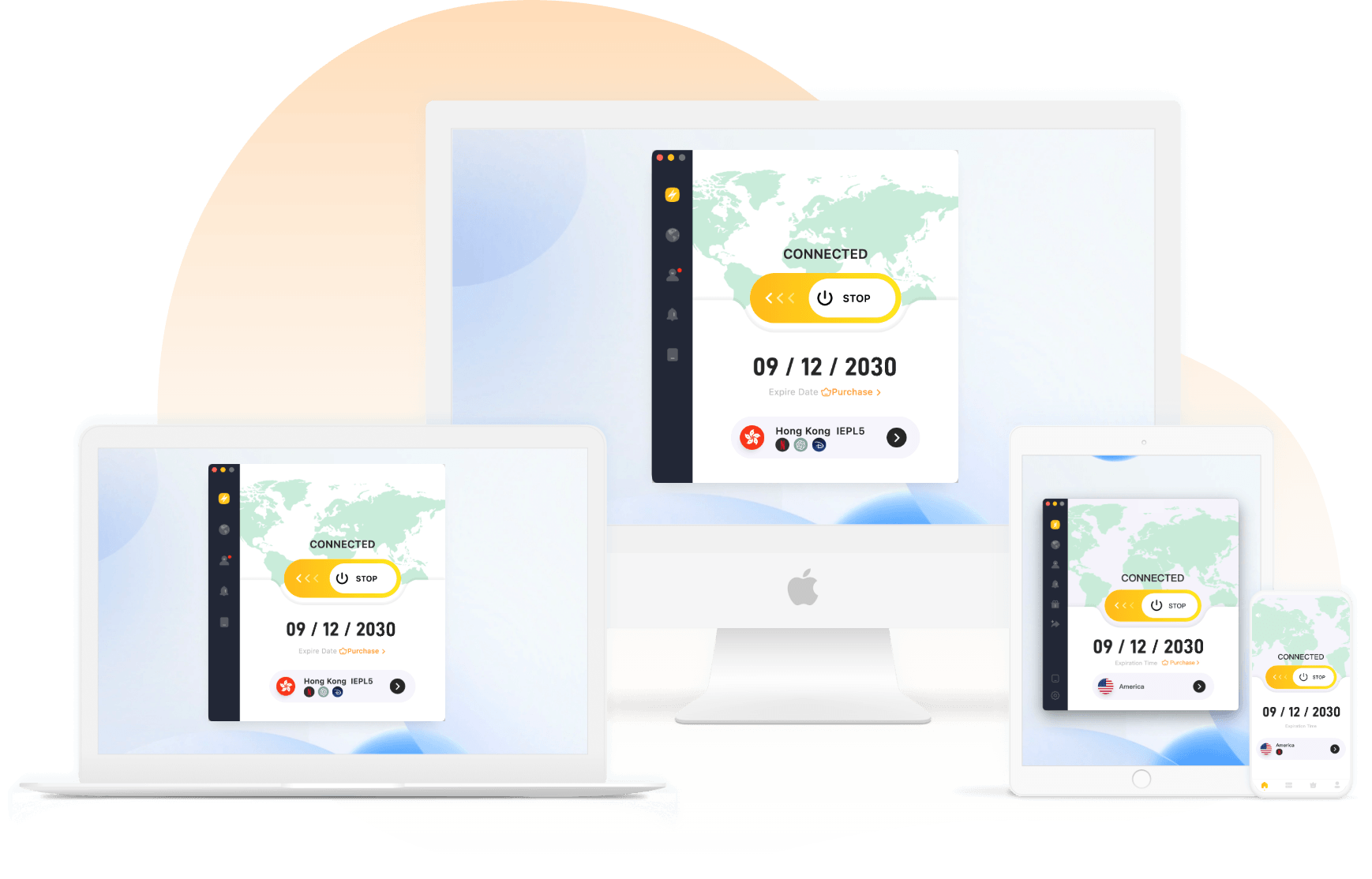Log in with multiple devices